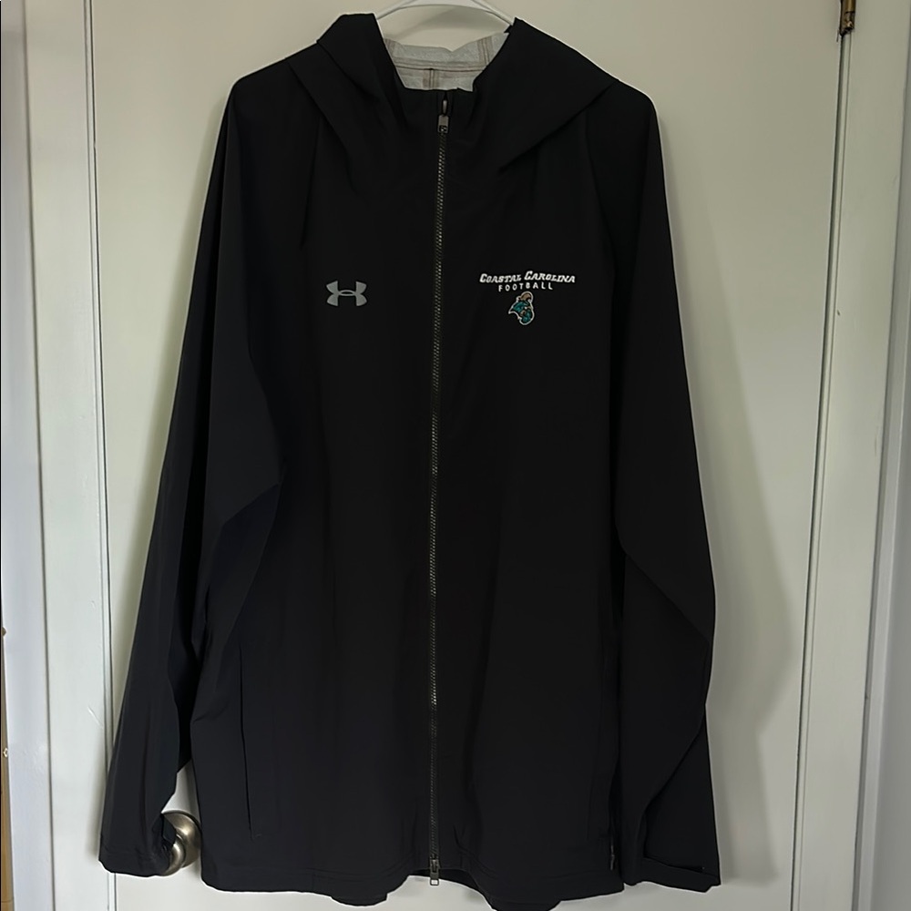 Under Armour Black Windbreaker Jacket